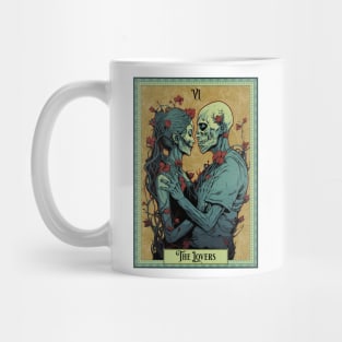 The Lovers Tarot Card - Zombie Edition Mug